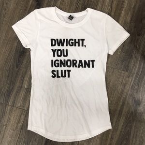 “Dwight You Ignorant Slut” The Office T-Shirt